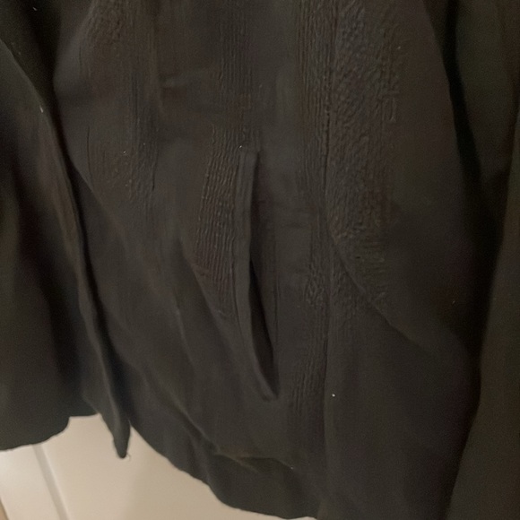 NWT Free People Black Linen Blazer - Picture 6 of 7